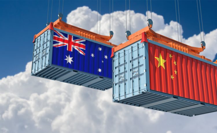China importing Australian